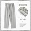 Pantalones de Pijama de Algodón Puro para Hombre Otoño e Invierno Pantalones para el Hogar de Hombre Primavera y Verano Pantalones para el Hogar para Personas de Mediana Edad y Mayores Adolescentes Pens