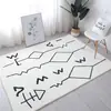Alfombra Sala de Estar Lujo Ligero Hogar Habitación Dormitorio Estilo Ins para Niñas Manta Completa para Mesita de Noche Resistente a la Suciedad Sofá Mesa de Café Felpudo de Piso
