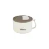 Tazón para fideos instantáneos de acero inoxidable 304 con tapa, adecuado para dormitorios, gran capacidad, para estudiantes, uso personal y conveniente para hombres
