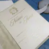Invitaciones de boda de terciopelo color champán, personalizables e imprimibles, invitaciones de boda de negocios de alta gama, tarjetas de invitación de boda, tarjetas de juramento