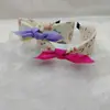 Diadema Linda con Lazo para Niñas Tela Coreana Flor Oso Diadema de Ala Ancha Diadema para Niña Pequeña Accesorios para el Cabello de Niñas