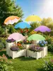 Parasol Popular para Plantas de Amazon Modelo Mejorado Parasol Ajustable para Exteriores Jardín Macetas