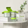 120ml/68 Dientes Hoja de Algodón para Compresa Húmeda Cosmética Envase de Tarro de Boca Ancha Material de Empaque Botella de Boca Ancha Personalizada de Tapa abatible de 300ml con Clip