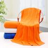 Toalla de baño de algodón liso transfronteriza Toalla de hotel personalizada Absorbente Engrosada Toalla de baño grande Toalla facial suave Venta al por mayor