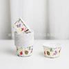 Vaso de Papel Dorado Plateado Vaso Marfen de Alta Temperatura Vaso Sombrero de Copa Rizo Papel para Pastel Trampa Boda Fiesta de Cumpleaños Vaso para Hornear