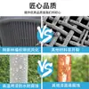 Cadeira Simples de Rattan para Lazer em Jardim Externo e Varanda Combinação com Mesa de Jantar de Ardósia Mobiliário de Quintal Impermeável e Proteção Solar
