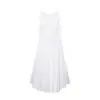Ropa de Mujer 2026 Verano Nuevo Estilo Europeo y Americano Tela de Gabardina Esponjosa Vestido Midi sin Espalda 7815231