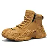 Botas de Trabajo Martin Gruesas Antideslizantes Resistentes al Desgaste de Caña Alta para Hombre para Exteriores Otoño/Invierno Nuevo Estilo Moda Deportivas de Tobillo para Hombre