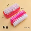 Cepillo de cuerno para limpieza de polvo de uñas, cepillo de cuerno para polvo de uñas, cepillo pequeño para uñas, cepillo para uñas, cepillo para uñas
