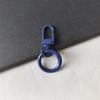Gancho de Travamento de Porta com Argola de Mola Pintada Chaveiro Chaveiro Colorido Argola Redonda Argola Aberta Ferragem Gancho de Bagagem Acessórios para Bolsa
