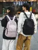 Mochila Escolar Femenina Estudiantes Universitarios Estilo Coreano Estudiantes de Preparatoria Estudiantes de Secundaria Mochila para Computadora Hombre 2024 Nueva Mochila de Gran Capacidad