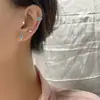 Lindos Pendientes de Clip para Orejas con Astas, Pendientes Navideños para Mujer, Elegantes y Versátiles Pendientes de Ciervo con Perlas Francesas Sin Perforaciones