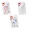 Pegatinas de Diamante para Niños, Pegatinas de Mariposa de Cristal Super Brillantes para el Día del Niño, Pegatinas Faciales para Niñas, Especiales para Actuaciones en Escenario