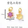 Accesorios estilo chino Chapados en oro Cuentas espaciadoras Pulsera hecha a mano para DIY Cadena para teléfono Color del Dios de la Riqueza Amarillo Colgante de la fortuna que conserva el color Agujero grande Venta al por mayor