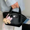 Bolso de Mano de Mimbre con Cordón Vintage para Mujer, Nuevo Modelo 2026, Superficie Suave, Bolso de Hombro Casual, Bolso Cruzado Simple