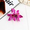 Pin Lateral de Flor para Mujer, Sentido de Alta Gama, Cabeza de Flor Simulada, Celebridad de Internet, Mismo Pasador, Flor de Cymbidium, Accesorios para el Cabello de Vacaciones en la Costa