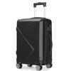 Mala de estudante multifuncional para negócios, mala de bordo com estrutura de alumínio, mala trolley com senha de 20 polegadas, roda universal, mala silenciosa