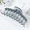 Nuevo Estilo Europeo y Americano Pinza para el Cabello Accesorios de Moda para el Cabello para Mujeres Pinza Grande de Quilla Parte Trasera de la Cabeza Pinza Superior Pinza de Garra Geométrica Simple para Puntas Divididas