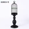 Regalo de San Valentín Transfronterizo, Adornos de Candelabro de Metal Pintado, Accesorios Retro para Cena a la Luz de Velas, Decoración de Portavelas Estilo Europeo