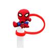 Tapa de Paja de Spider-Man Cubierta de Paja de 8-10 mm Tapa Decorativa para Popotes de Fiesta Cubierta Antipolvo Venta Directa de Fábrica