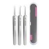 Pinza para Acné de Acero Inoxidable Pinza Celular Aguja para Acné Aguja para Puntos Negros Eliminación de Acné Set de 8 Piezas Herramientas de Belleza Set de Agujas para Acné