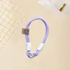 Lanyard para Teléfono Móvil de Cara Sonriente Popular Llavero Cuerda Trenzada para Muñeca Cadena Anti-Pérdida para Teléfono Móvil Regalo de Vacaciones Cuerda para Cámara Ccd