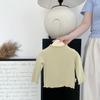 Roupas básicas para meninas, primavera e outono, cor sólida, meia-alta, gola, camiseta interna, manga comprida, camiseta básica para meninas, top da moda