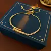 Pulsera de Trébol de Circonita y Nácar Lujo Ligero Temperamento de Gama Alta Joyería Estilo Coreano Ins Celebridad de Internet Estilo Popular Joyería al por Mayor