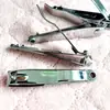 Cortador de unhas grande R19 com colher de ouvido cortador de unhas cortador de unhas grande de metal portátil artigos de banca de dois reais