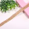 Ropa lista para usar, Sombreros, Textiles para el hogar, Accesorios de encaje decorativo DIY Encaje de cinta espiga clásico de 32 colores Dorado y plateado