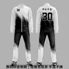 Traje esportivo personalizado para outono e inverno com padrão personalizado, personalização completa para eventos de clube, agasalho com zíper completo para aquecimento