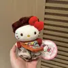 Auténtico Peluche de Dibujos Animados Sanrio Hello Kitty Bolsa Decoración Colgante Llavero Colgante