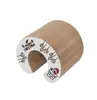 Nido de Tabla Rascadora para Gatos tipo Acordeón, Juguete para Gatos Resistente al Desgaste y que no Suelta Pelo, Auto-Placer y Alivio del Aburrimiento, Tabla Rascadora de Cartón Corrugado para Uñas, Suministros Esenciales para Gatos