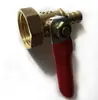 Accesorios rociadores de agua para frenos de camiones de servicio pesado, interruptor rociador de agua, grifo de bola, boquilla de válvula de descarga de agua de cobre puro