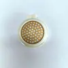 Peine Plegable de Aire para Dulces Portátil con Tapa abatible Peine Masajeador con Espejo de Maquillaje Portátil Mini Peine de Bolsa de Aire de Aspecto Elegante