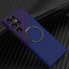 Adecuado para Samsung S26Ultra Color Contrastante Fibra de Carbono Magnético Funda para Teléfono S24Plus Ultra-Delgada Mate S23 Funda Protectora