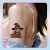 Adesivos de Tatuagem de Halloween Desenho Animado São à Prova d'Água, à Prova de Suor, Duradouros, Estilo Ins, Não Refletivos, Frescos, Braço, Clavícula, Nicho do Peito