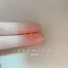 Pendientes de Nuevo Estilo 2025 para Mujer, Estilo Coreano Plata de Ley, Modernos, Sencillos, Pendientes Pequeños Geométricos, Pendientes Mini Lindos para Pareja Estudiante
