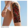 Pegatinas de Tatuaje Coloridas Estilo Japonés de Brazo Completo, Impermeables y de Larga Duración, para Hombres y Mujeres, con Dragón, Hannya, Koi, Florales, Geisha, Diseños Tradicionales y Estilos Atrevidos
