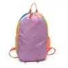 Mochila de Contraste de Color Dopamina para Niños y Niñas, Mochila de Gran Capacidad para Estudiantes de Primaria, Nueva Bolsa Transfronteriza de Senderismo para Niños