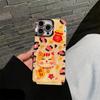 Funda para Teléfono iPhone16promax Gato Lúcent Leopardo Dibujos Animados Apple 15/14 Soporte 13pro