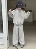 Conjunto Deportivo para Niñas Otoño 2026 Estilo Nuevo Atuendo de Otoño Súper Elegante para Niños Mayores Conjunto de Dos Piezas: Sudadera y Pantalones Casuales