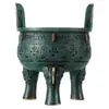 Adornos de Bronce Ding Sanxingdui Keding Bronce Antiguo Regalo de Apertura de Escritorio Sala de Estar Entrada Decoraciones para el Hogar