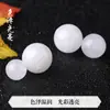 Cristal de calcedônia branca Donghai contas soltas pulseira colar material DIY feito à mão acessórios de contas semi-acabados contas