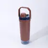 Taza Batidora Portátil Creativa y de Moda, Taza Multifuncional Aislada a Prueba de Polvo con Compartimento Inferior, Botella de Agua Deportiva Portátil para Exteriores
