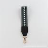 Impressão por transferência térmica em poliéster, pulseira de pulso colorida, 38 mm de largura, design sem aperto, cordão de pulso criativo, moda versátil, cordão