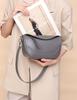 Bolsa Feminina 2024 Nova Moda Bolsa Transversal Couro Genuíno Bolsa Feminina Bolsa de Ombro Senso de Alto Padrão Bolsa Bolinho para Sair