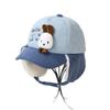 Gorro para Niños Estilo Otoño e Invierno de 3 a 6 Años Lindo Dibujo Animado Bordado Cálido Felpa con Protección para las Orejas para Prevenir el Frío Gorra de Béisbol para Niños