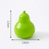 Calabaza Artificial Creativa Pimiento Verde Verdura Pequeña Comida Juguete DIY Decoración Bolsa Ciega Accesorios para Colgar Mini Escritorio Adornos Pequeños