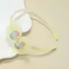 Nueva Diadema de Malla con Lentejuelas de Alta Calidad Europea y Americana para Niñas Estilo Dulce y Lindo de Princesa Accesorio para el Cabello con Lazo